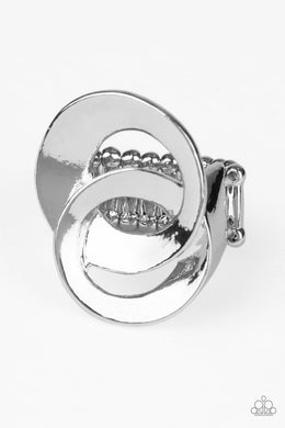 Pro Top Spin - Paparazzi Silver Ring