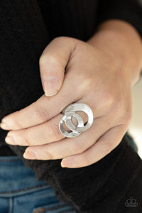 Pro Top Spin - Paparazzi Silver Ring