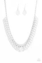 Load image into Gallery viewer, Super Bloom - White  Paparazzi Necklace