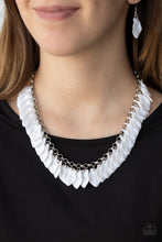 Load image into Gallery viewer, Super Bloom - White  Paparazzi Necklace