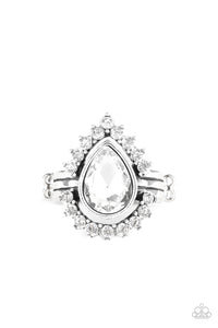 Make Your TRADEMARK - White Paparazzi Ring