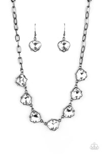 Paparazzi Necklace - Star Quality Sparkle - Black