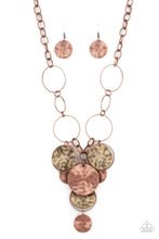 Load image into Gallery viewer, Learn the HARDWARE Way - Copper Paparazzi Necklace