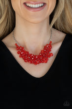 Load image into Gallery viewer, Let The Festivities Begin - Red Paparazzi Necklace