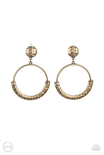 Load image into Gallery viewer, Rustic Horizons - Paparazzi Brass Earrings