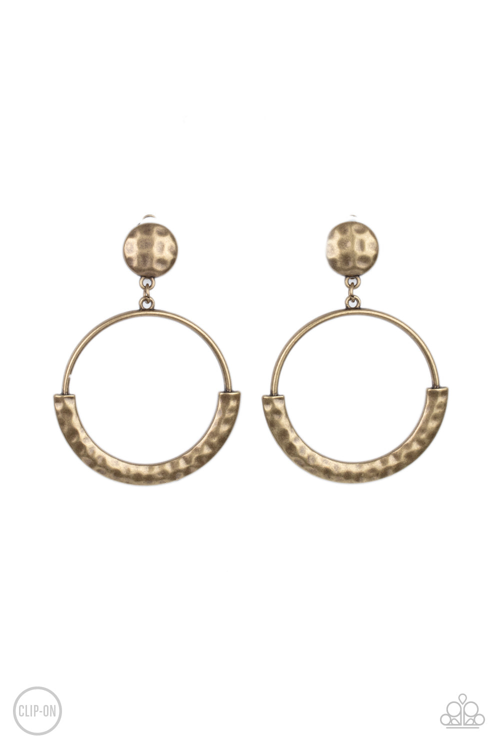 Rustic Horizons - Paparazzi Brass Earrings