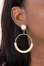 Load image into Gallery viewer, Rustic Horizons - Paparazzi Brass Earrings