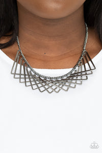 Metro Mirage - Black Paparazzi Necklace