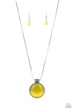 Load image into Gallery viewer, Look Into My Aura - Yellow Paparazzi Necklace