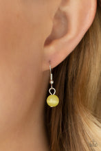 Load image into Gallery viewer, Look Into My Aura - Yellow Paparazzi Necklace