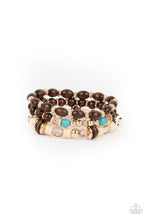 Load image into Gallery viewer, Belongs In The Wild - Gold Paparazzi Bracelets