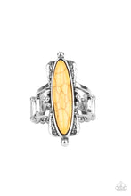 Load image into Gallery viewer, Cottage Craft - Yellow Paparazzi Ring