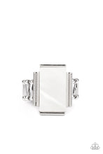 Load image into Gallery viewer, Mystical Marinas - White Paparazzi Ring