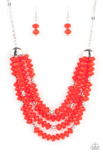 Load image into Gallery viewer, Best POSH-ible Taste - Red Paparazzi Necklace