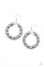Load image into Gallery viewer, Cosmic Halo - Silver Paparazzi Earrings