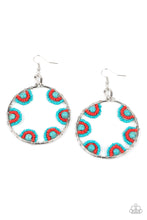 Load image into Gallery viewer, Off The Rim - Blue Paparazzi Earrings