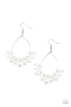 Load image into Gallery viewer, 5th Avenue Appeal - White Pearl Paparazzi Earrings