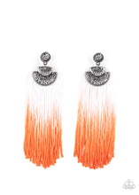 Load image into Gallery viewer, DIP It Up - Orange Paparazzi Earrings