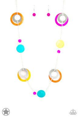Kaleidoscopically Captivating Paparazzi Necklace - Glam4love
