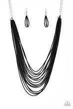 Load image into Gallery viewer, Peacefully Pacific - Black Paparazzi Necklace - Glam4love