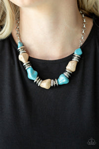 Stunningly Stone Age - Multi Paparazzi Necklace