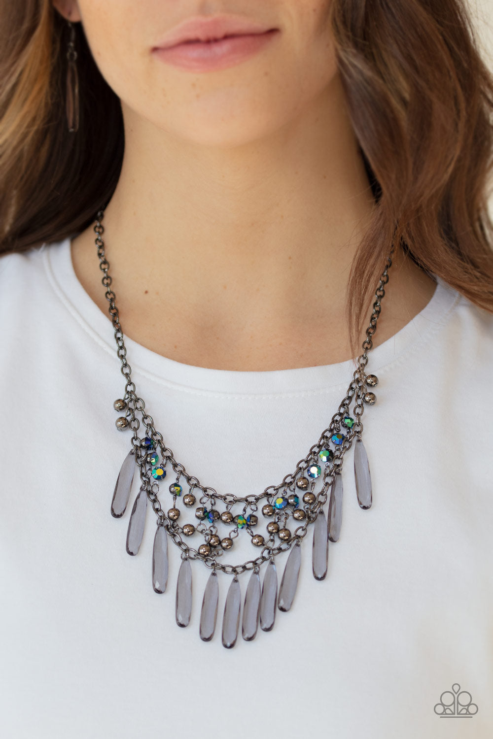 Uptown Urban - Multi Paparazzi Necklace - Glam4love