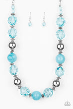 Load image into Gallery viewer, Very Voluminous - Blue Paparazzi Necklace
