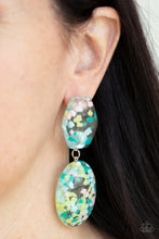 Load image into Gallery viewer, Flaky Fashion - Multi Paparazzi Earrings