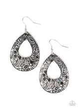 Load image into Gallery viewer, Botanical Butterfly - Black Paparazzi Earrings