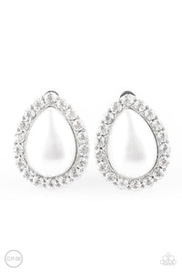 Dapper Dazzle - White Clip-On - Glam4love