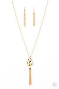 Elite Shine - Gold Paparazzi Necklace