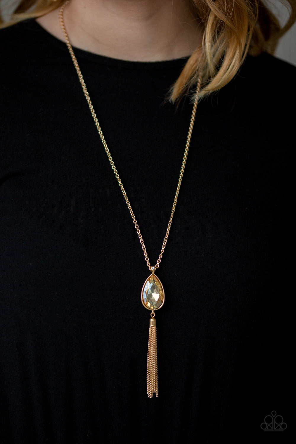 Elite Shine - Gold Paparazzi Necklace