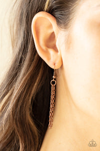 Prismatic Palms - Copper Paparazzi Necklace