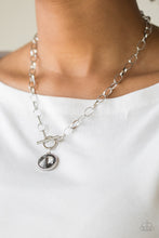 Load image into Gallery viewer, She Sparkles On - Silver Paparazzi Necklace