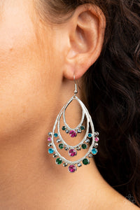 Break Out In TIERS - Multi Paparazzi Earrings