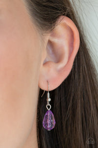 Beach Buzz - Purple Paparazzi Necklace - Glam4love