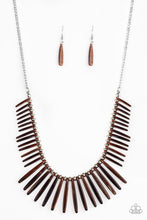 Load image into Gallery viewer, Out of My Element - Brown Paparazzi Necklace