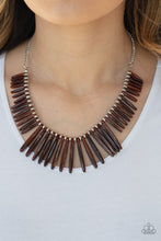 Load image into Gallery viewer, Out of My Element - Brown Paparazzi Necklace