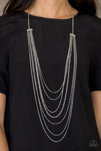 Load image into Gallery viewer, Radical Rainbows - Silver Paparazzi Necklace
