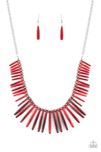 Load image into Gallery viewer, Out of My Element - Red Paparazzi Necklace
