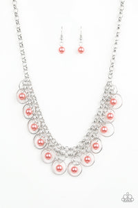 Party Time - Orange Paparazzi Necklace