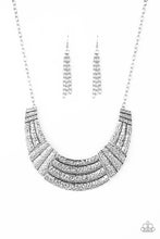 Load image into Gallery viewer, Ready To Pounce - Silver Paparazzi Necklace - Glam4love