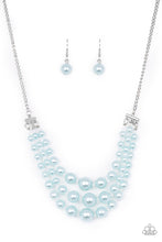 Load image into Gallery viewer, Spring Social - Blue Paparazzi Necklace - Glam4love