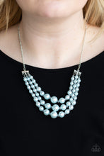 Load image into Gallery viewer, Spring Social - Blue Paparazzi Necklace - Glam4love