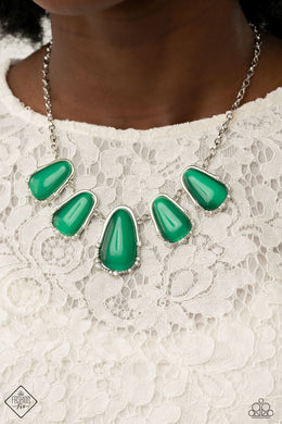 Newport Princess - Green Paparazzi Necklace