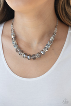Load image into Gallery viewer, Distracted by Dazzle - Silver Paparazzi Necklace