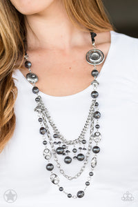 All The Trimmings - Black Paparazzi Necklace