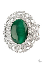 Load image into Gallery viewer, Paparazzi BAROQUE The Spell-green ring