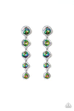 Load image into Gallery viewer, Paparazzi Oil Spill Earrings - Drippin In Starlight