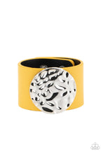 Load image into Gallery viewer, Paparazzi Bracelet - The Future Looks Bright - Yellow leather